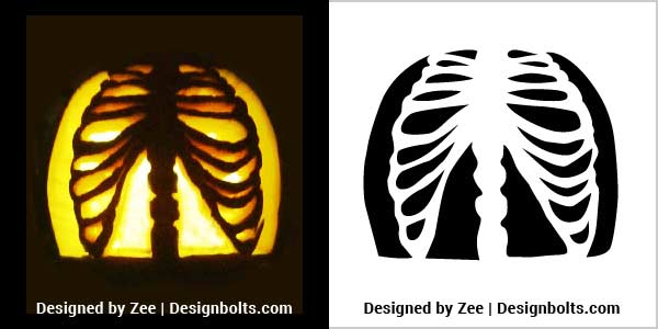 10 Free Scary & Funny Coronavirus Halloween Pumpkin Carving Stencils 2020 - Designbolts
