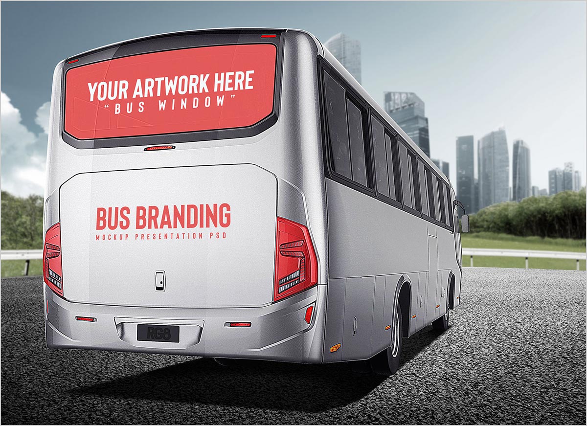 Free-Back-Of-Bus-Ad-Branding-Mockup-PSD