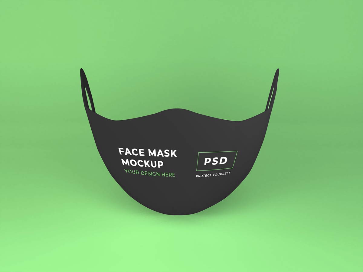 Download 20+ Free Coronavirus (Covid-19) Face Mask Mockup PSD Files | Designbolts