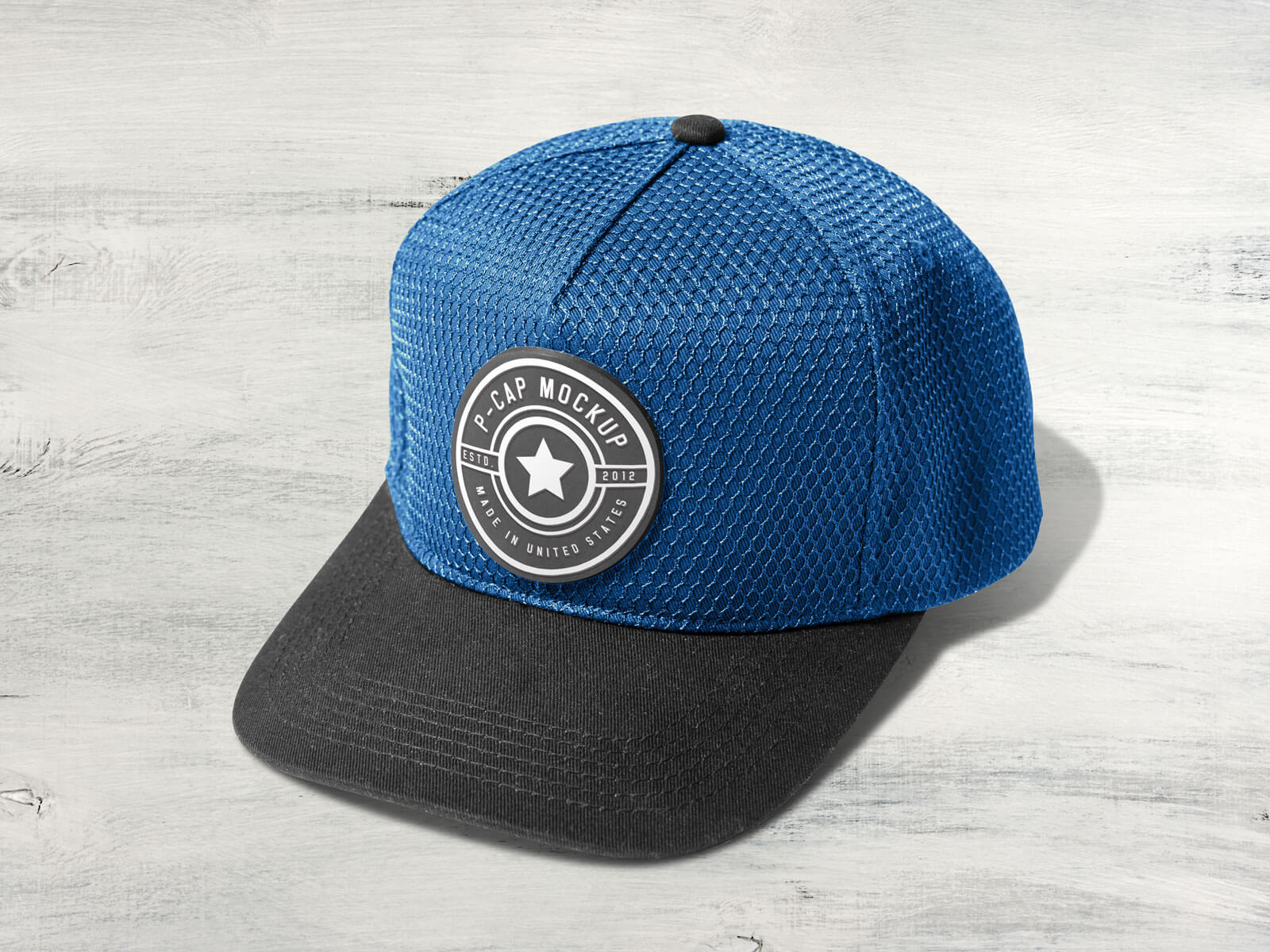 Download Free Polyester Mesh Breathable Baseball P-Cap Mockup PSD ...