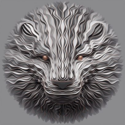 Series 2: Remarkable Tangled Digital Artworks of Animals By Maxim