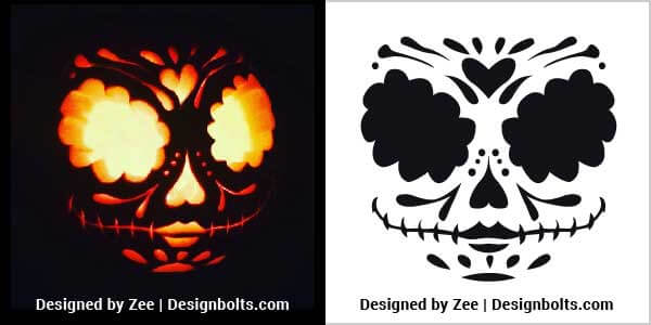 10 Challenging Pumpkin Carving Stencils, Templates & Patterns For ...