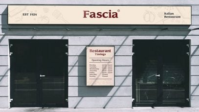 Free-Storefront-Shop-Fascia-With-Poster-Mockup-PSD