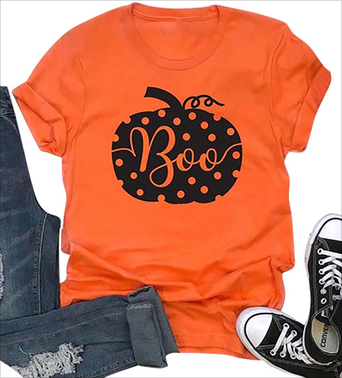 short sleeve halloween shirts for women
