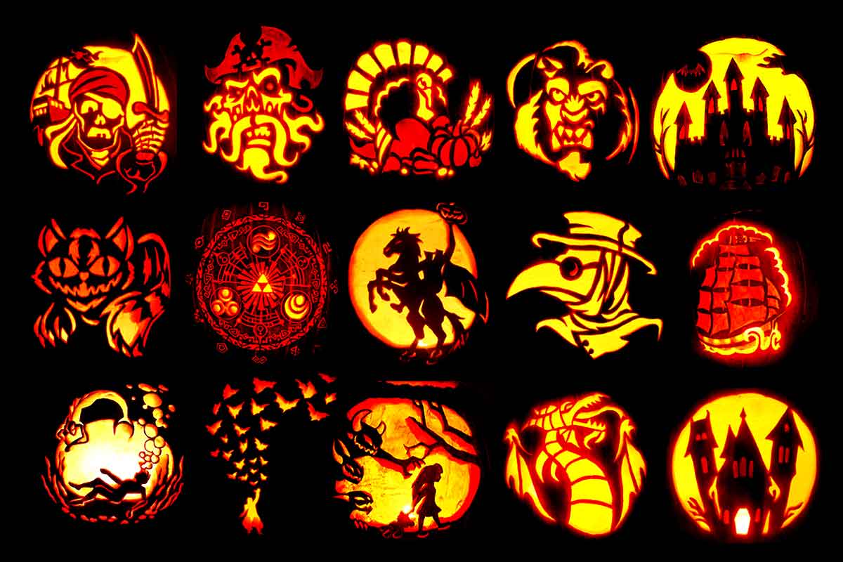 100+ Halloween Advanced Pumpkin Carving Ideas 2020 for Adults & Professionals - Designbolts