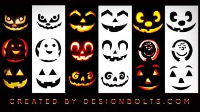 10-Free-Easy,-Cute-&-Scary-Pumpkin-Carving-Stencils-&-Templates-For-Kids-2