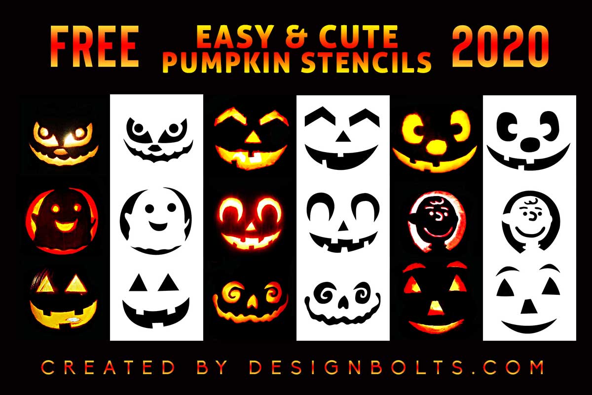 Easy Pumpkin Carving Templates For Kids