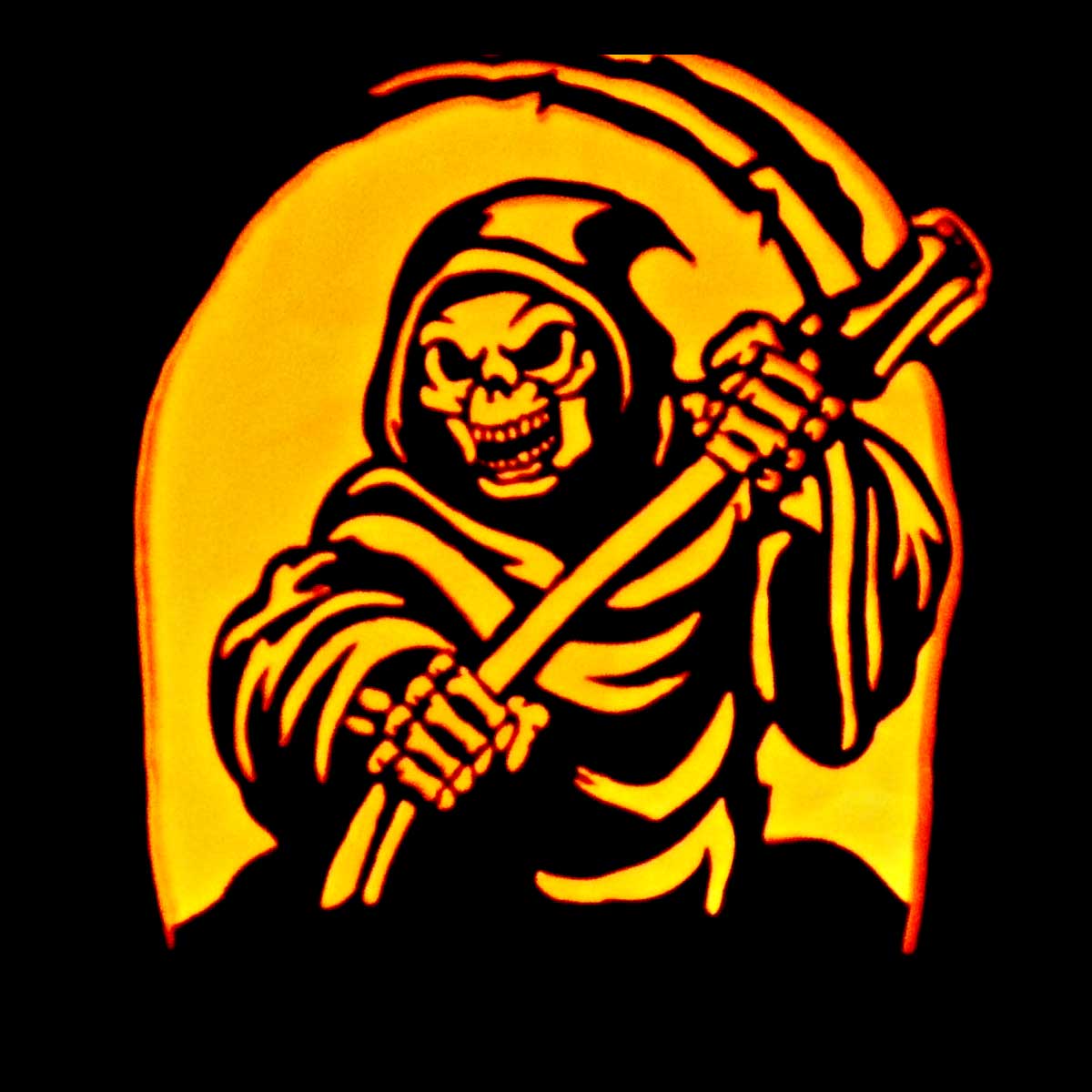 Grim Reaper Pumpkin Carving Ideas