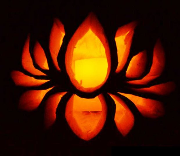 25+ Beautiful Floral Pumpkin Carving Ideas 2020 Designbolts
