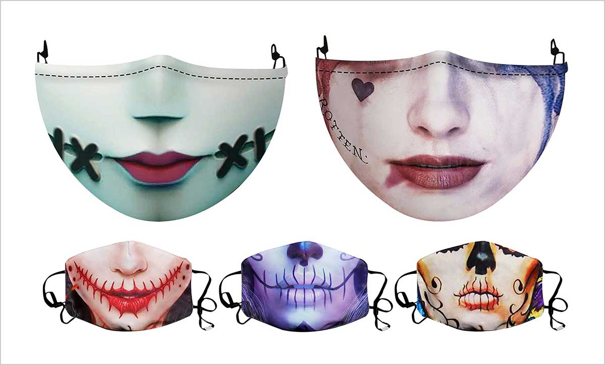 50+ Best Halloween Face Masks 2020 To Buy from Amazon | Designbolts