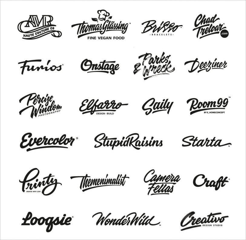 35+ Awe-Inspiring Lettering Logotypes By Evgeny Tutov | Designbolts