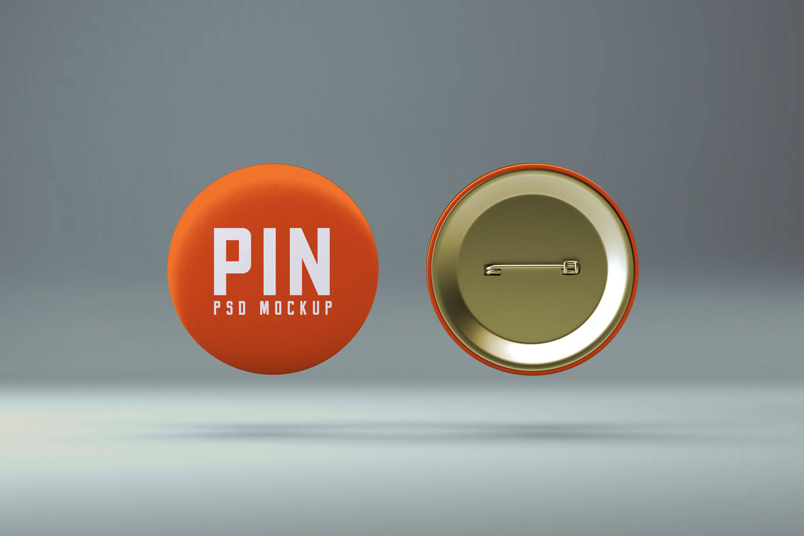 pin mockup free psd