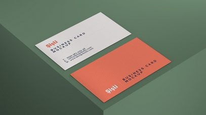 Free-Simple-Photo-Realistic-Business-Card-Mockup-PSD-File