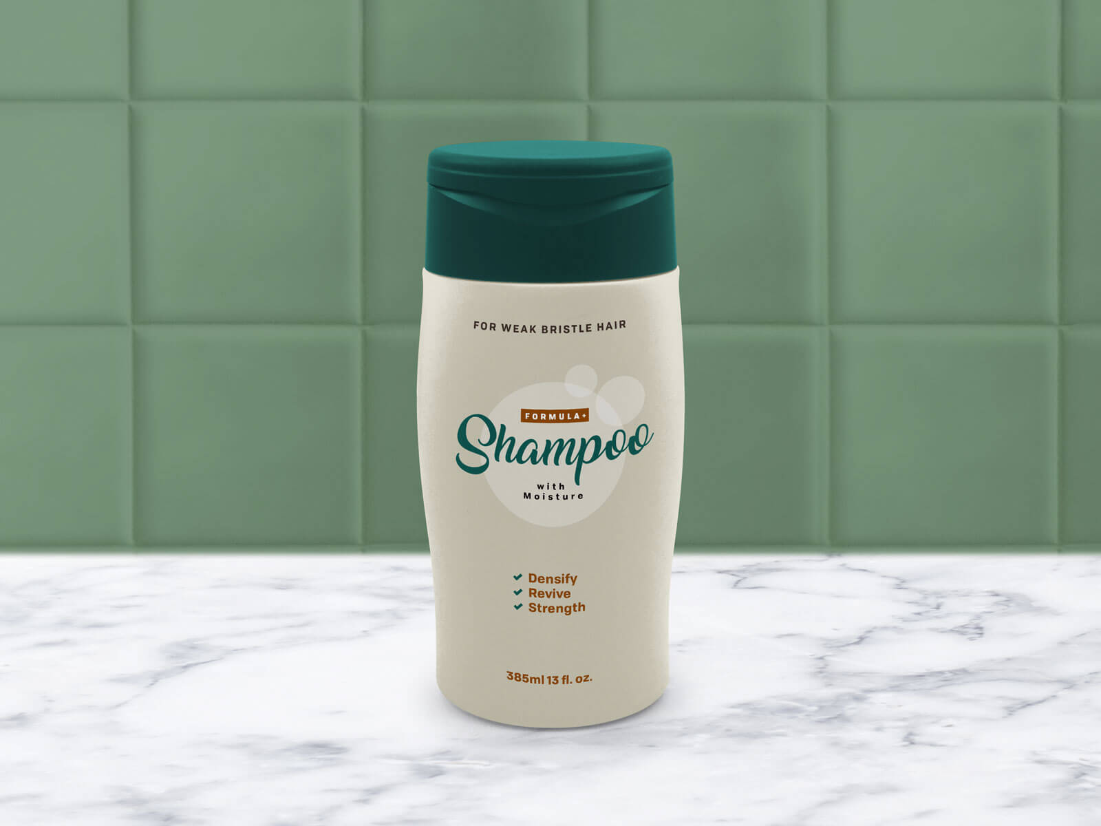 Download Free Plastic Shampoo Bottle Mockup Psd Designbolts