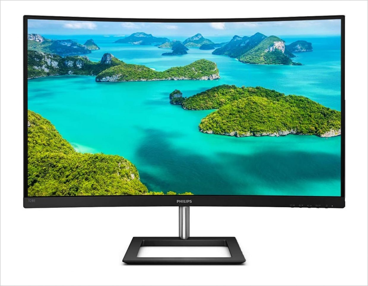 CURVED MONITOR GRAPHIC DESIGN