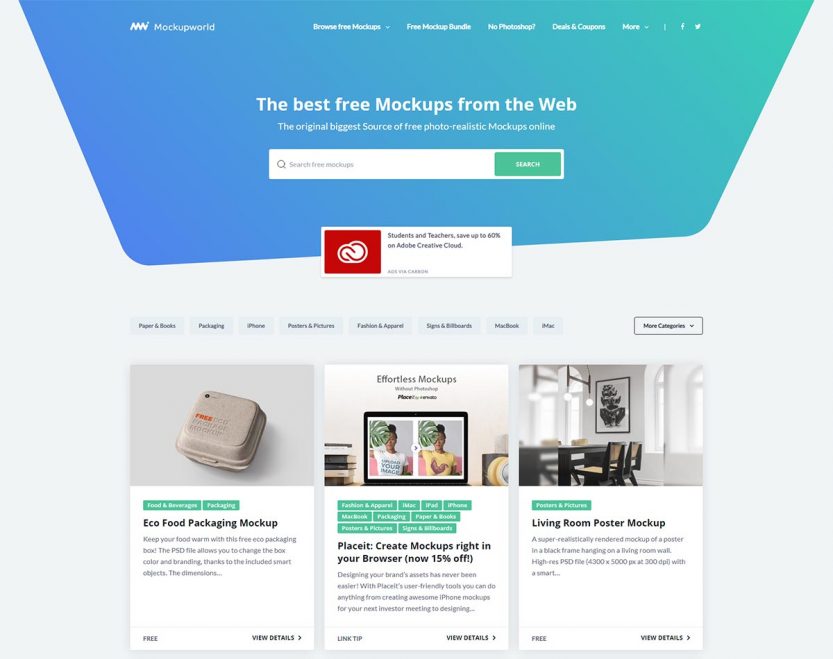 21 Best Free Amazing Mockup Websites for Designers in 2021 - Designbolts