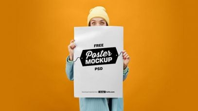 Female-Hand-Holding-Free-Poster-Mockup-PSD-File