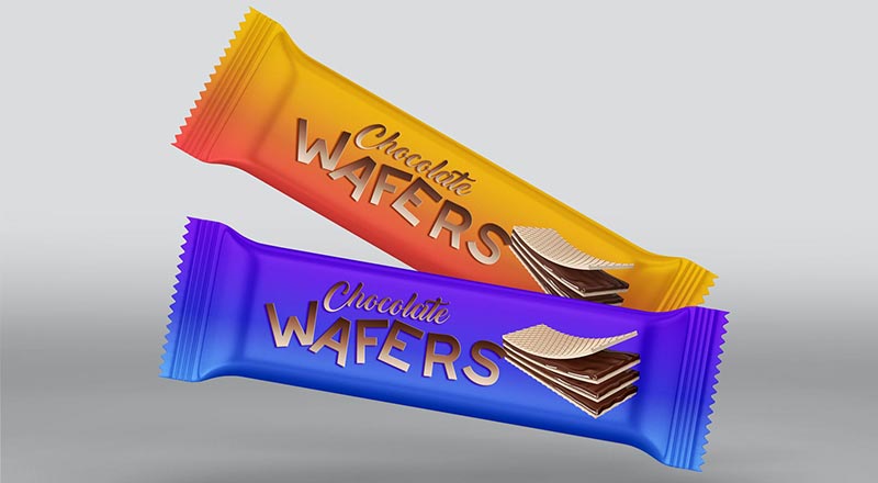 Download Free Wafers Chocolate Bar Packaging Mockup Psd Designbolts