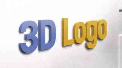 Free-3D-Logo-on-Wall-Mockup-PSD