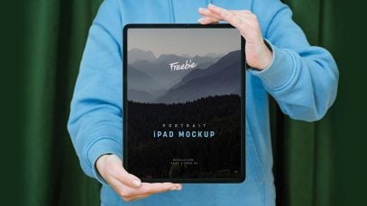Free-Hand-Holding-iPad-Pro-Mockup-PSD-File