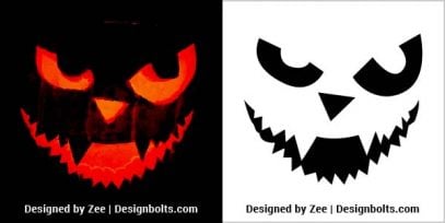 Classic Skull Stencil