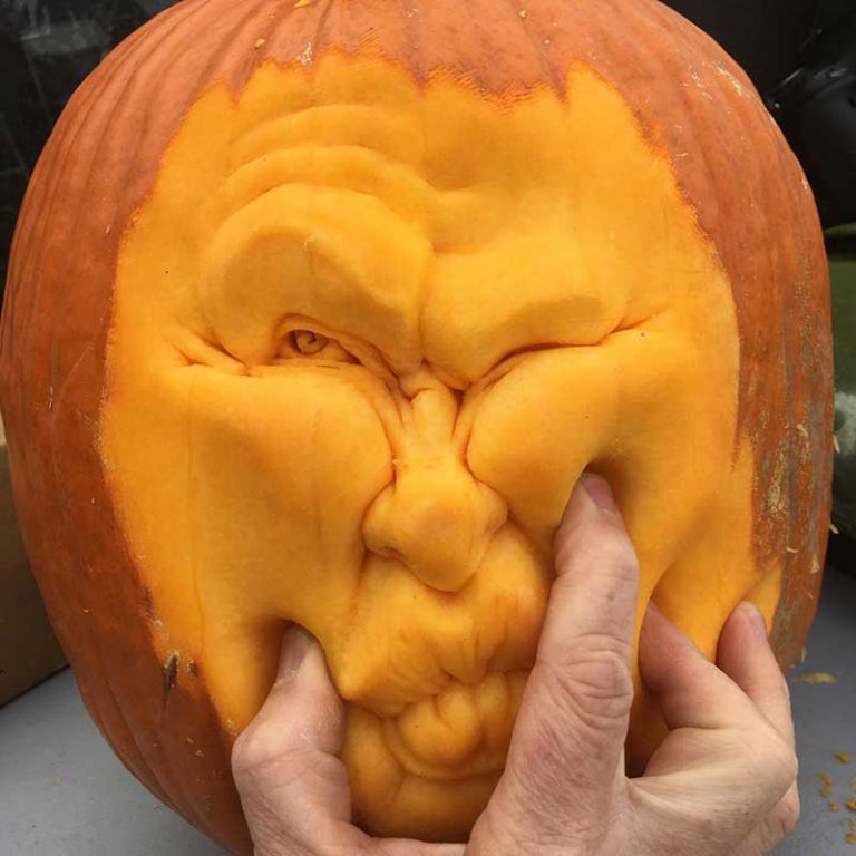 90+ Awesome Pumpkin Sculpture Carving Ideas 2021 by Deane Arnold Designbolts