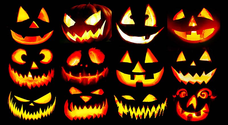 70+ Free Scary Jack O'Lantern Carving Ideas and Faces 2021 - Designbolts
