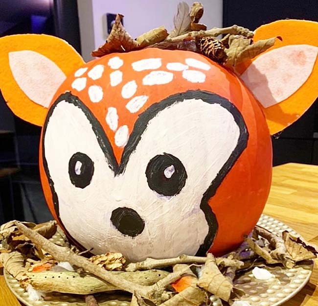 200+ No Carve Painted Pumpkin Ideas for Halloween 2021 - Designbolts