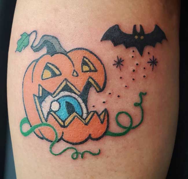 11 Cute Pumpkin Tattoo Ideas That Will Blow Your Mind  alexie