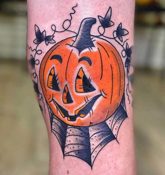 30 Best Halloween Tattoos  Cute and Scary Halloween Tattoo Ideas