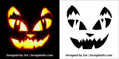 10 Free Super Scary Pumpkin Carving Stencils, Templates & Ideas 2021 ...