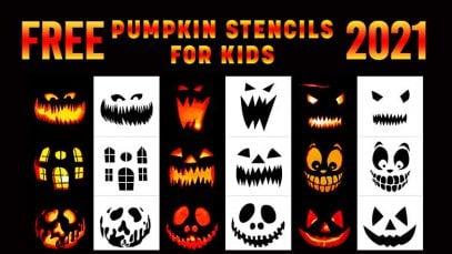 Free-Scary-Printable-Halloween-Pumpkin-Carving-Stencils,-Templates-&-Ideas-2021-For-Kids