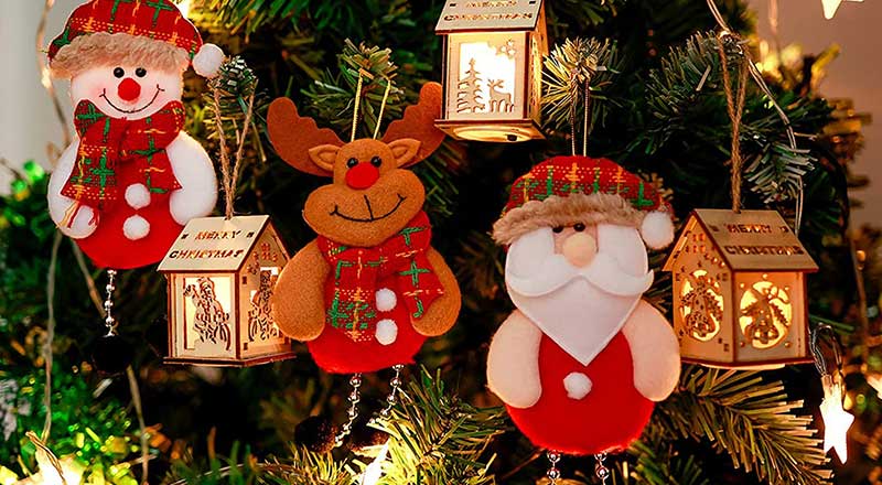 Luxury Christmas Tree Ornaments & Decorations