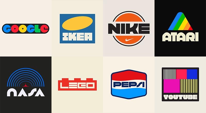 48 Experimental Bold Logos of Famous Brands Turned Amazing Ver-2 ...