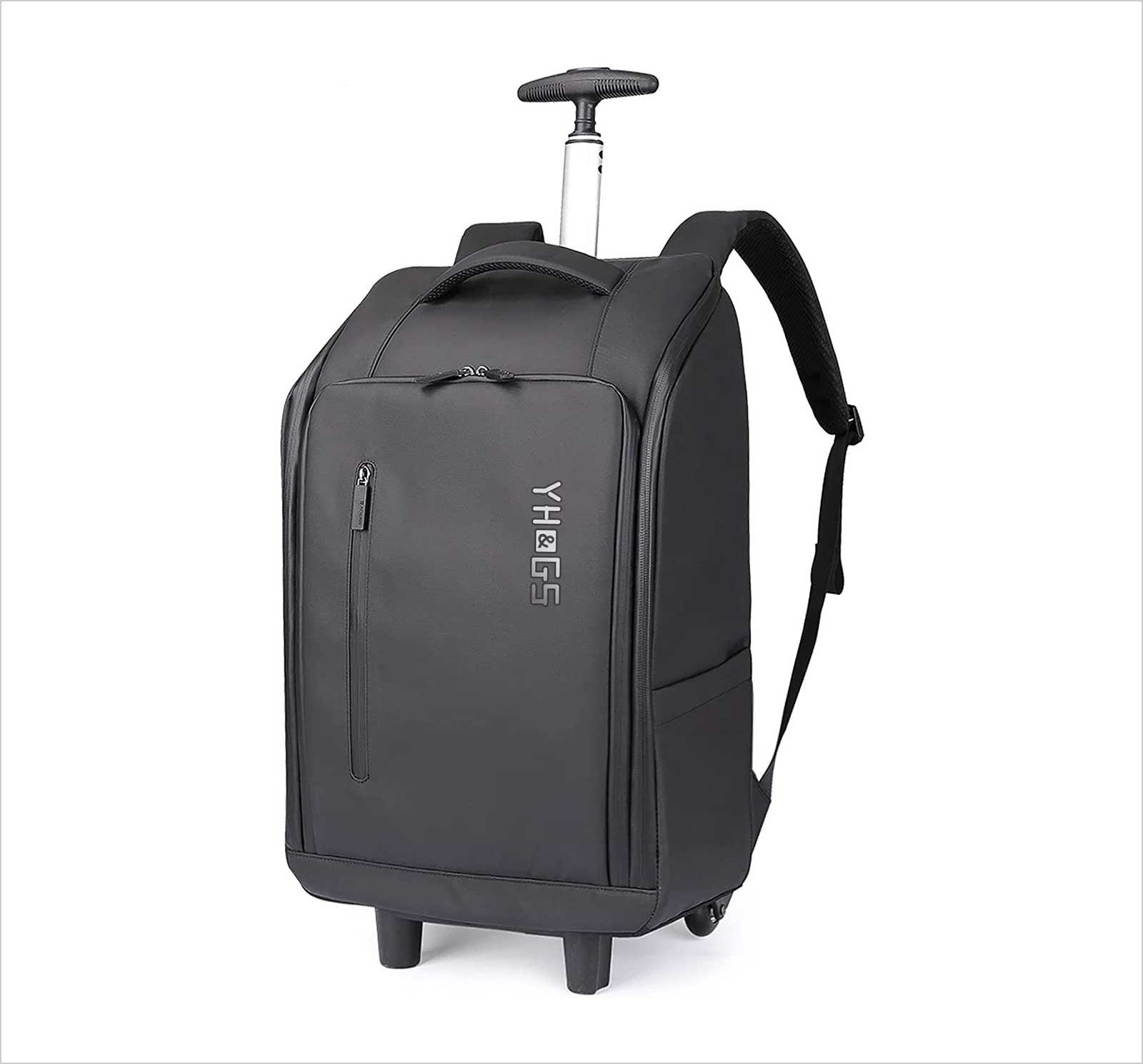 Trolley Backpack Creative 6-Wheel Rolling Backpack School Backpack for  Students 