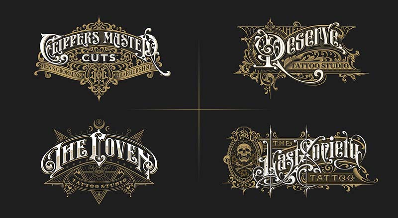 Exquisite Logotype & Monograms By Victor Kevruh - Designbolts