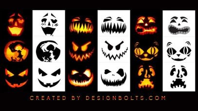 10-Halloween-Scary-Pumpkin-Carving-Stencils-&-Ideas-2022