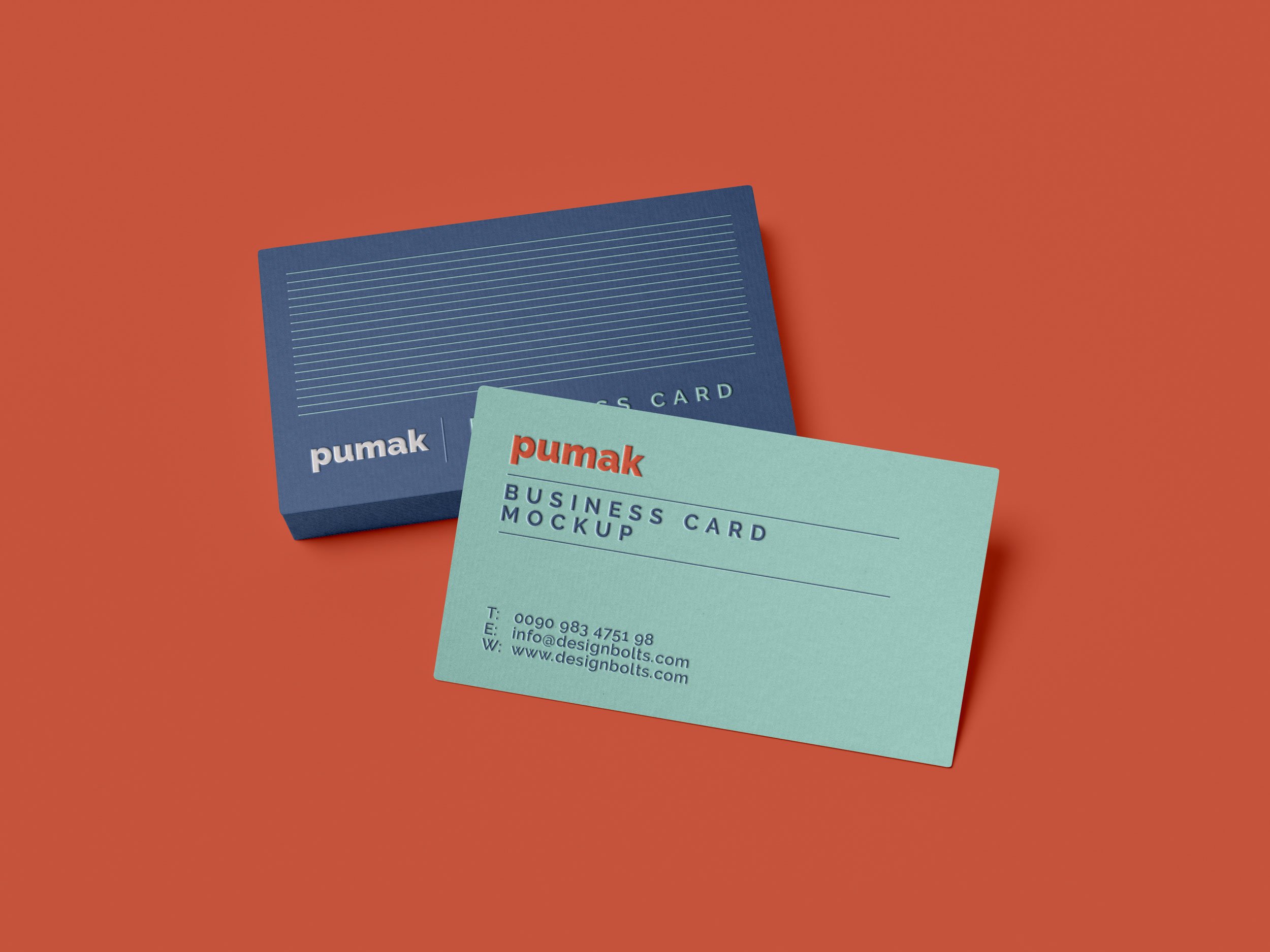 business card mockup template