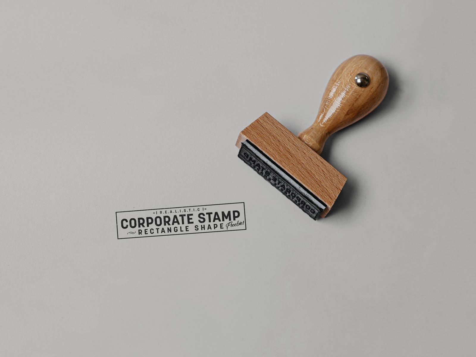 Ink Stamp Photoshop Mockup