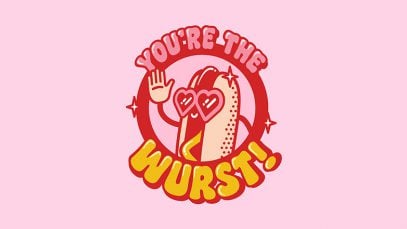 You're-The-Wurst--Creative-Hotdogs-Branding-Design