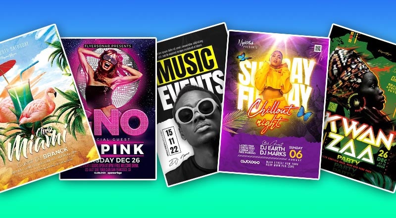 30+ Best Free Club and Events PSD Flyers - Designbolts