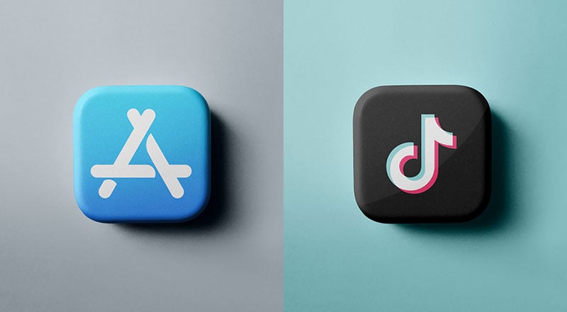 Free Apple / Android App Icon Logo Mockup PSD - Designbolts