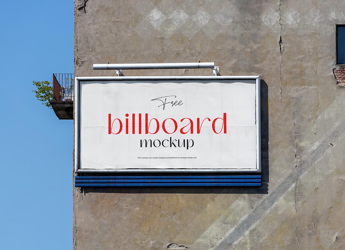 Free-Old-Wall-Billboard-Mockup-PSD