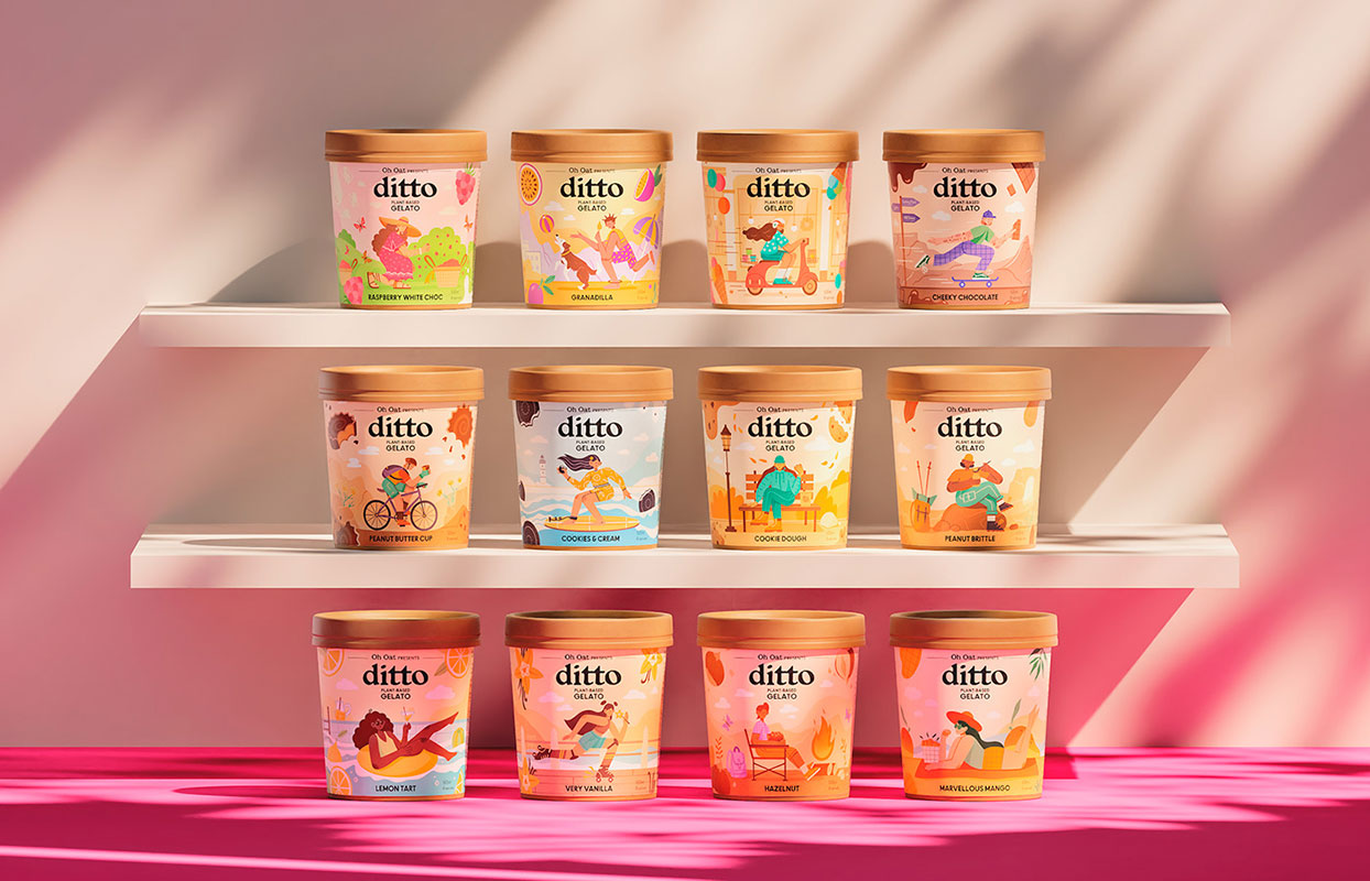 Ditto | Vegan Ice Cream Designs With 11 Branding Tips