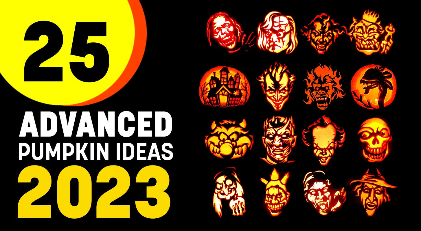Advanced Printable Pumpkin Carving Stencils