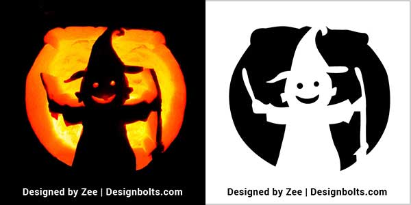 Friendly-Witch-Free-Pumpkin-Carving-Stencil-2023-For-Kids