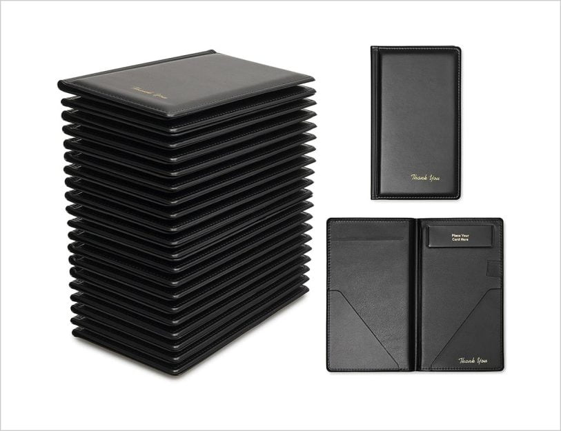 20 Best Check Presenters for Restaurants in Bulk Designbolts