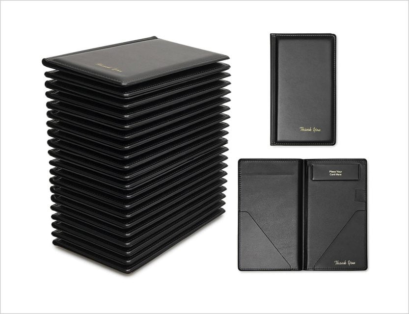 20 Best Check Presenters for Restaurants in Bulk Designbolts