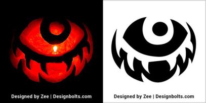 10 Free Scary Pumpkin Carving Templates & Patterns 2023 For Kids ...