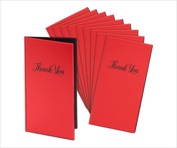 20 Best Check Presenters for Restaurants in Bulk Designbolts